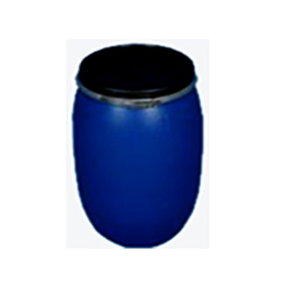 200 LITER CAPACITY HOOPED PLASTIC DRUM