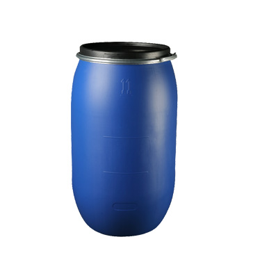 150 LITER CAPACITY HOOPED PLASTIC DRUM